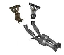 For 07-12 Volvo XC90 3.2L Manifold Catalytic Converters & Rear Lower Converter