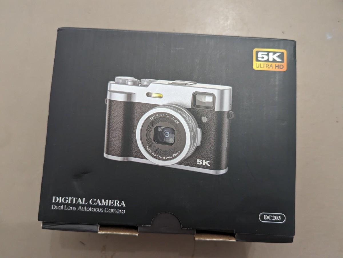 新品・未使用】DC203 5Kデジタルカメラ