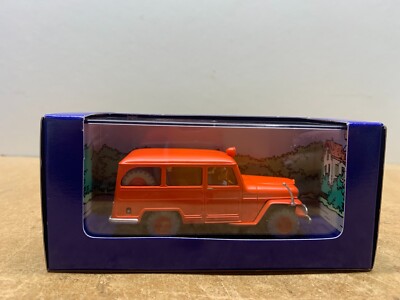 Voiture Miniature Tintin N°57 La Jeep Des Pompiers - Neuf Avec Certificat