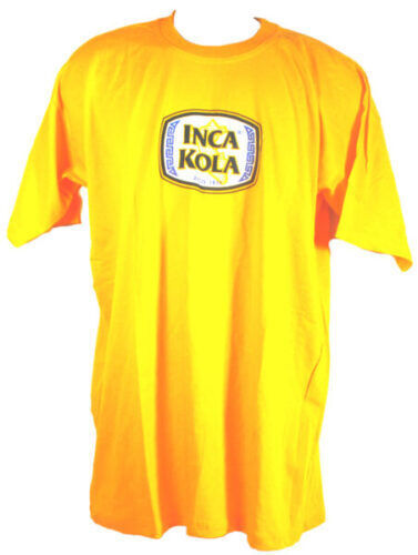 Inca Kola Sur Americano Popular Suave Bebidas Marca Camiseta Peruano Soda