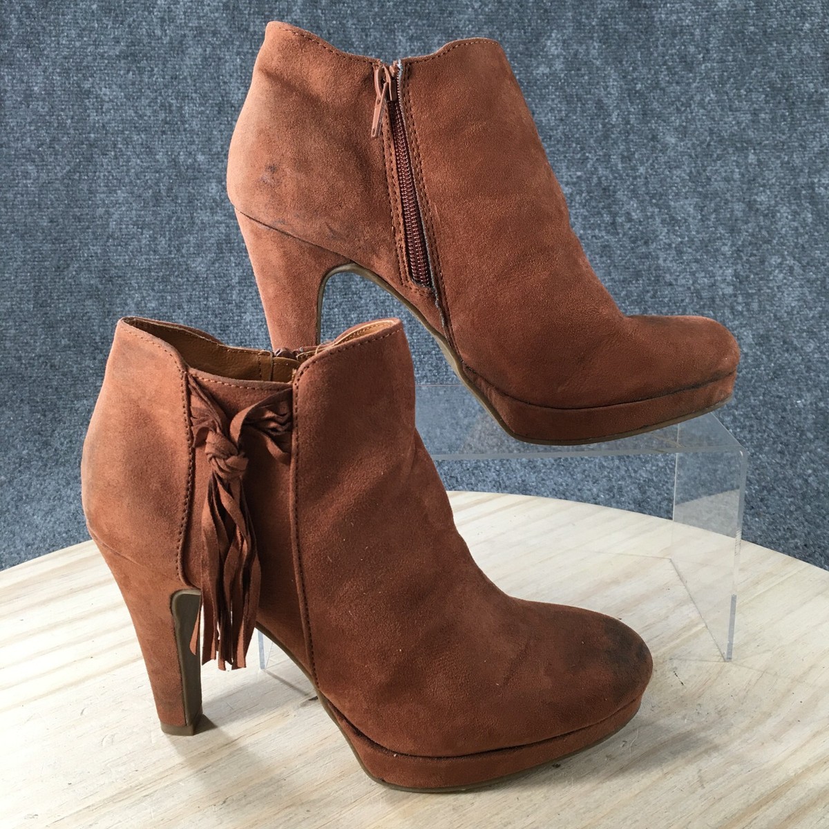 Leather Boots Unlisted Shoes Womens Unlisted Women's Boots Top