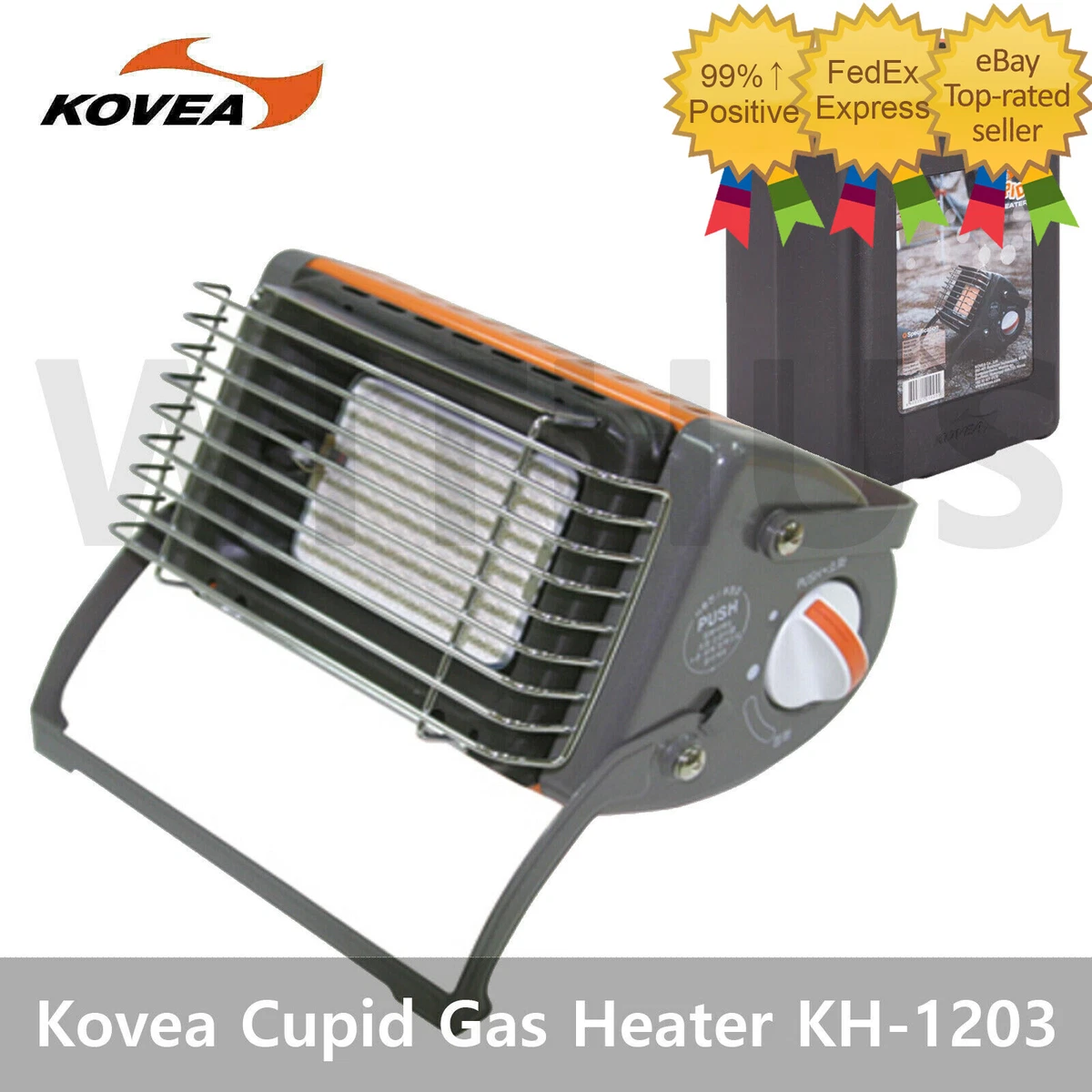Kovea Cupid Portable Butane Gas Heater With HardCase Outdoor Camping KH-1203  660960099294 | eBay