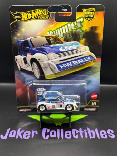 Hot Wheels Premium Car Culture 2025 Hammer Drop MG Metro 6R4 3/5