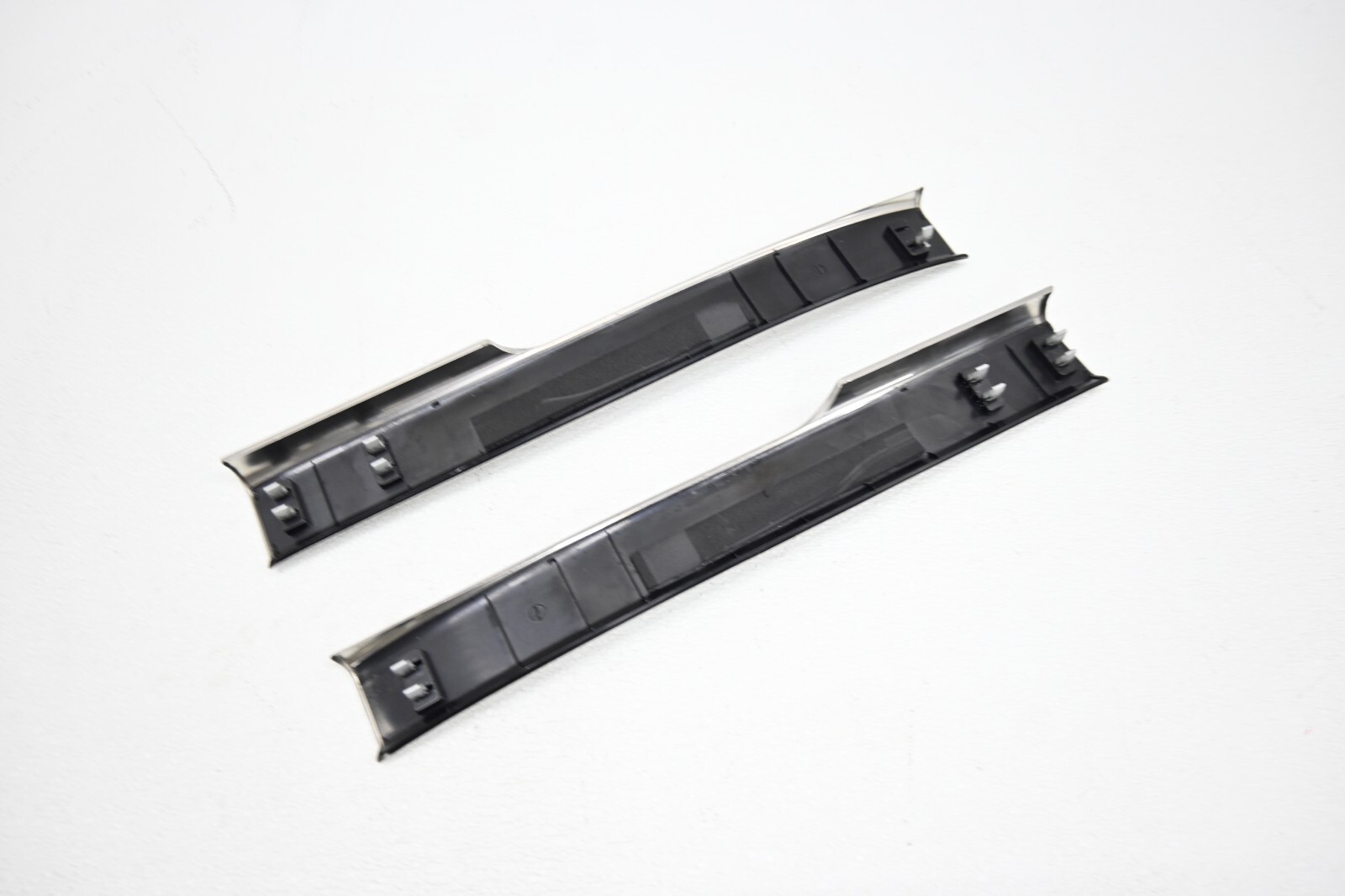 ⭐ 06-12 Bentley Continental Rear Entrance Door Sill Scuff Plate Set Oem