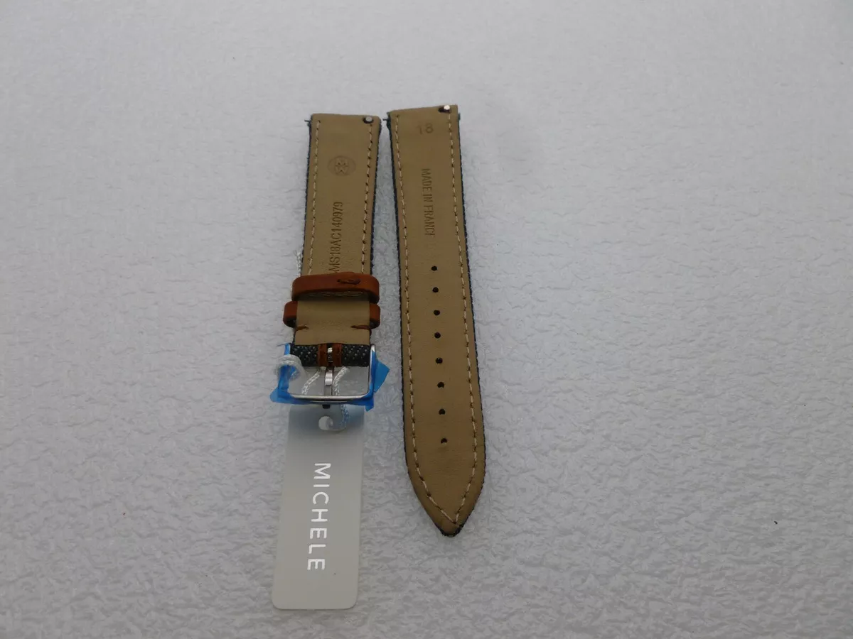 Michele watch top straps 18mm