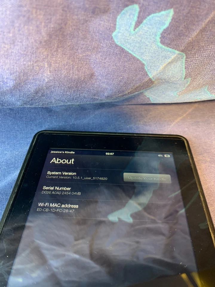 Amazon D01400 Kindle Fire (1st Generation) Android Tablet - FAULTY - Image 3 of 4
