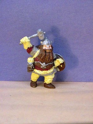 DUNGEONS AND DRAGONS VINTAGE ACTION FIGURE WAR DWARF OF THE IRON HILLS | eBay