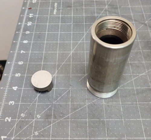 Buehler Simplimet 2 II Hydraulic Press Cylinder Mold and Piston 32MM 1-1/4"