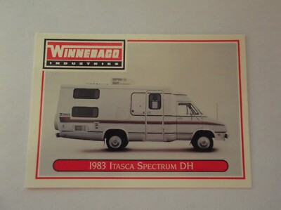 Winnebago S1 ''1983 WINNEBAGO WARRIOR ITASCA SPECTRUM DH'' #35 Trading Card