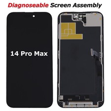 Diagnoseable LCD Screen Display For iPhone 14 Pro Max True Tone  No IC Transfer