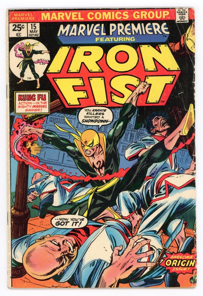 初代マーベルマックス　１５P Marvel Premiere #15 (VG/FN 5.0) 1st appearance Iron Fist Danny