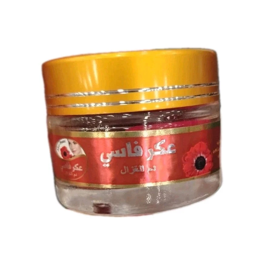 1PC Original Aker Fassi Natural Powder Color Hair Deer Blood دم الغزال عكر فاسي - Изображение 4 из 4