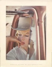 Marilyn Monroe by Eve Arnold 1960 The Misfits in truck Rare Vintage 11x14 Print