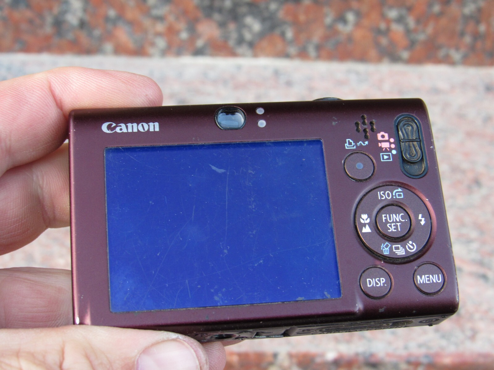 Canon Digital IXUS 80 IS 8.0MP Digital Camera Brown eBay