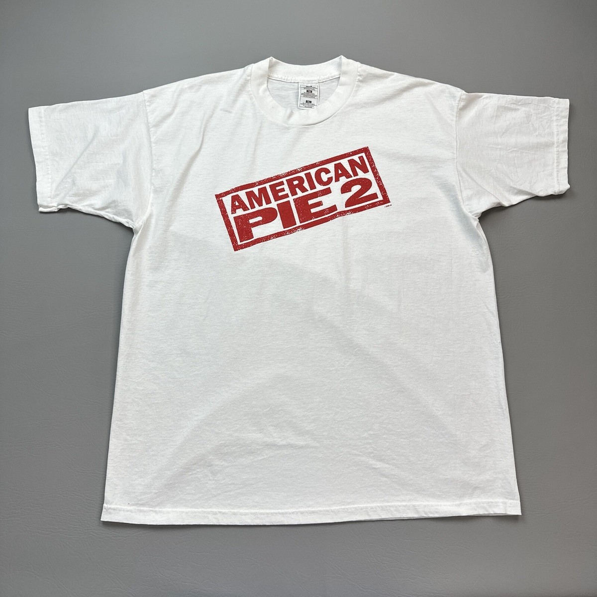 Vintage American Pie 2 Shirt Mens XL White Red Movie Film Sex  