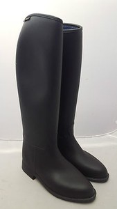 ladies rubber riding boots