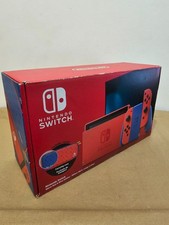 Nintendo Switch Mario Red Limited Edition Console V2 Complete Boxed + Case