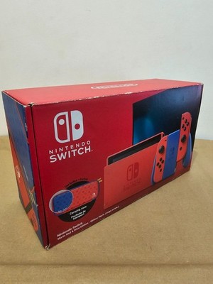 Nintendo Switch Mario Rot Limited Edition Konsole V2 Komplett OVP + Case