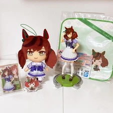 Umamusume Nice Nature Figure Plush Mini Towel Cards Set Banpresto Japan Used Lot