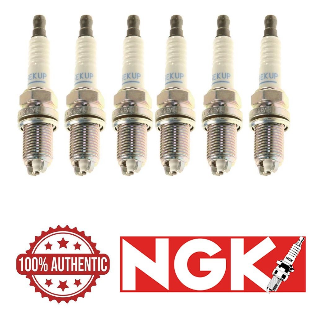 6 X New NGK Resistor Performance Power Spark Plugs BKR5EKUP 2890