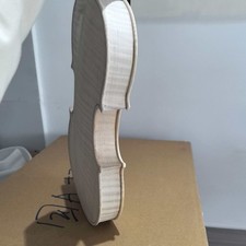 Guarneri Unvarnished Handmade 4/4 Violin Fine Flamed Italian Spruce Good Sound