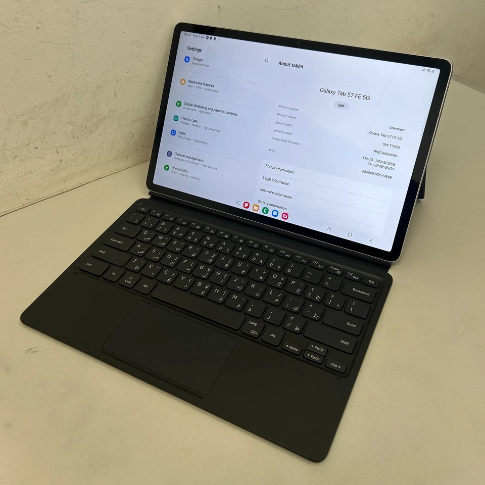 Samsung Galaxy Tab S7 FE 5G · 64GB · Cellular, photo 4 of 5
