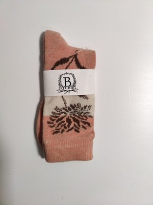 b studio -women's socks - multi color- Cotton Blend - Made in USA **J2**