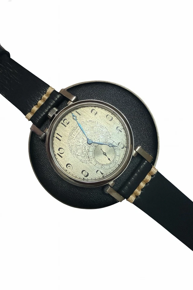 Reloj Pulsera Elgin 12s Bolsillo Matrimonio Conversión 44mm SS Movimiento 1927 Foto 2 de 4