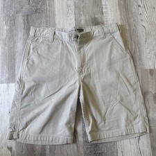 Carhartt Relaxed Fit Tan Khaki Work Shorts Size 36 Carpenter Utility