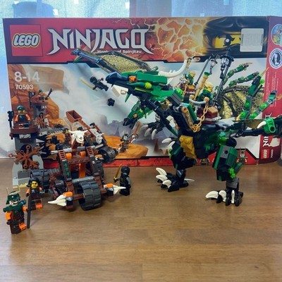 auuu 　『DANTON』　7111692D1 LEGO NINJAGO The Green NRG Dragon 70593 In 2016 Used W/Manual