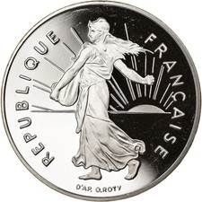 [#883966] Coin, France, Semeuse, Franc, 1996, Paris, Proof, MS, Nickel, KM:925.1