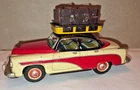 Bandai Tin Limousine airport transportation car vintage 1950's friction