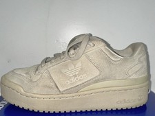 Size US 6 - adidas Forum Bold B W color crema cuero gamuza ocasión casual