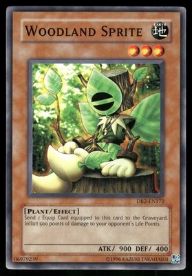 Yugioh Woodland Sprite DB2-EN172 Common Unlimited NM