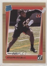 2021 Panini Donruss Rated Rookie Press Proof Bronze Joseph Ossai #327 0n1s