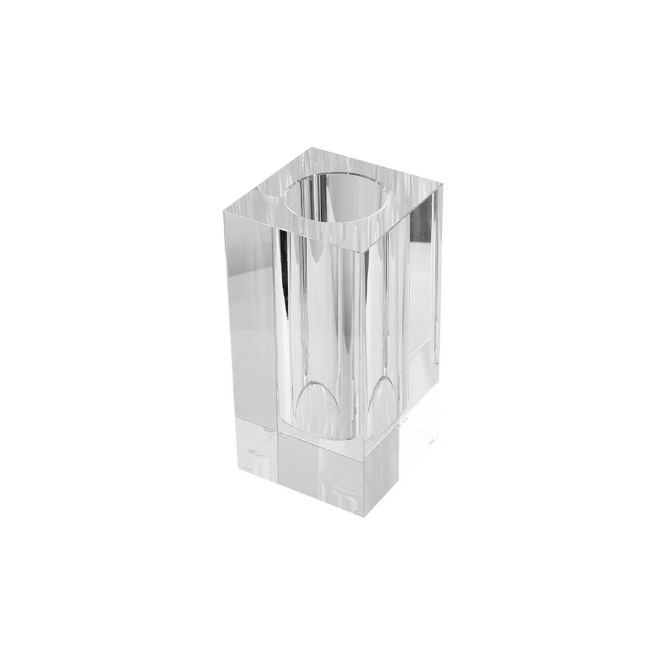 A&B Home 77386-CLEA Transparent 5.9 X 3.9 inch Vase in Clear - Image 3 of 4