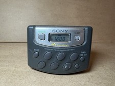 Sony Walkman SRF-M37V Portable AM/FM Weather Band Radio w/ Belt Clip