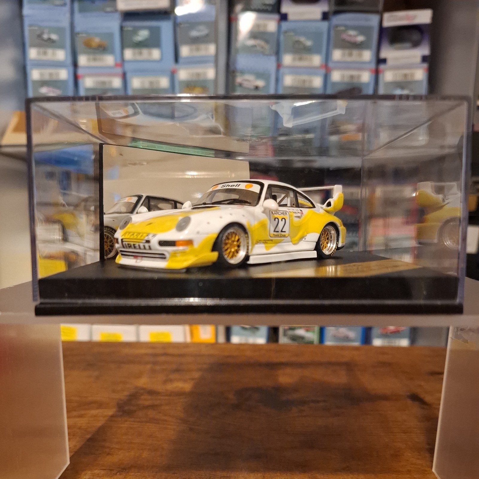 VITESSE L152F PORSCHE 911 GT2 STADLER #22 B.PR MONZA  No.0830 of 3000pcs - 1:43