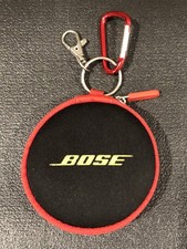 Bose SoundSport Earphone Holder Case Red/Black w/Silicone Earbuds Replacement