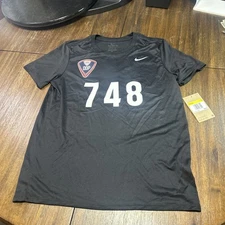Nike Men's Black ODP Soccer Jersey with Number 748