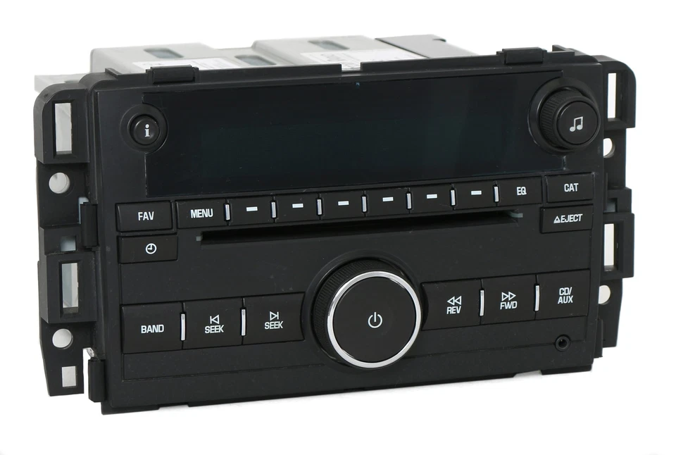 Radio CD AMFM Chevy Traverse Enclave 10-15 con entrada auxiliar USB UUI 20935119 DESBLOQUEADO Foto 3 de 4