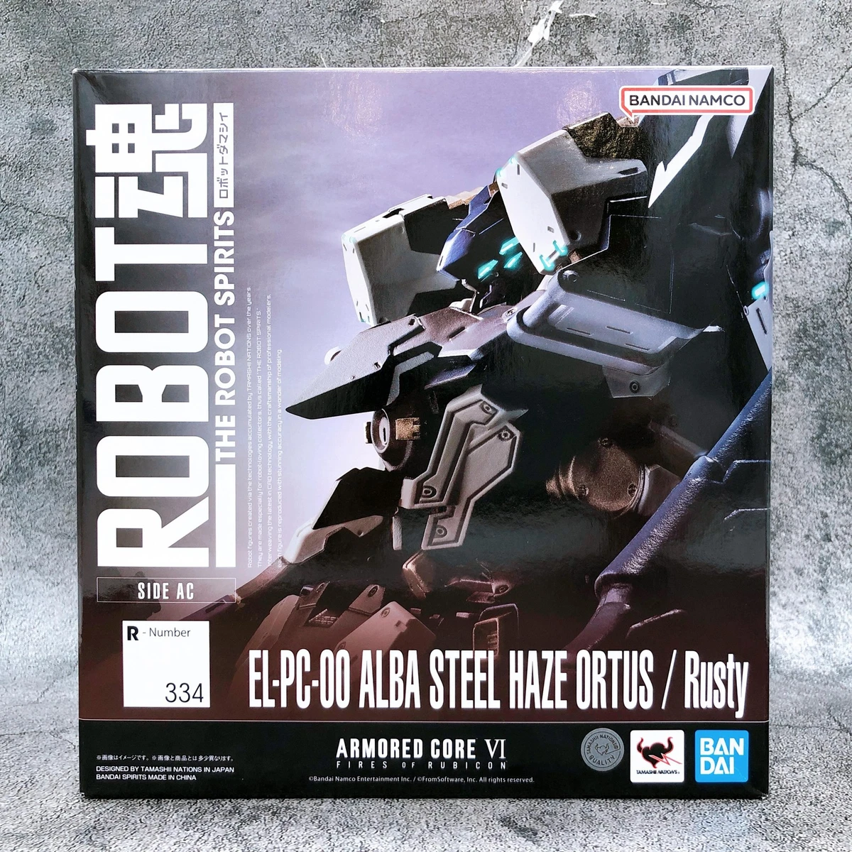 ROBOT SPIRITS EL-PC-00 ALBA STEEL HAZE ORTUS / Rusty Armored Core