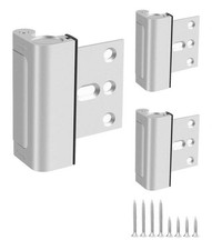 1/3PCS Door Reinforcement Lock for Kids Safety, Withstands 800LBS Force Aluminum