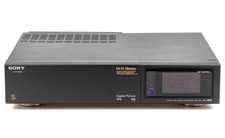 Sony SLV-815 VHS VCR + FB 7-Head Stereo HiFi Black, Serviced, Warranty #01