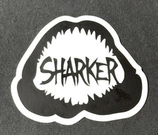 Sharker Shark Jaws Fishing Sticker - Just Bit...