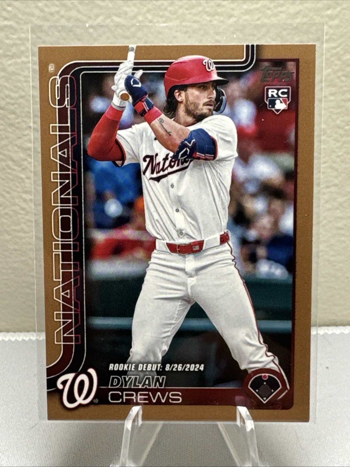 Dylan Crews (RC) 2025 Topps Update Rookie Debut  Gold  /2025  #US233 Washington