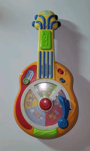 Leap Frog Toy Guitar Bilingual Learn & Groove Musical Sound English Spanish
