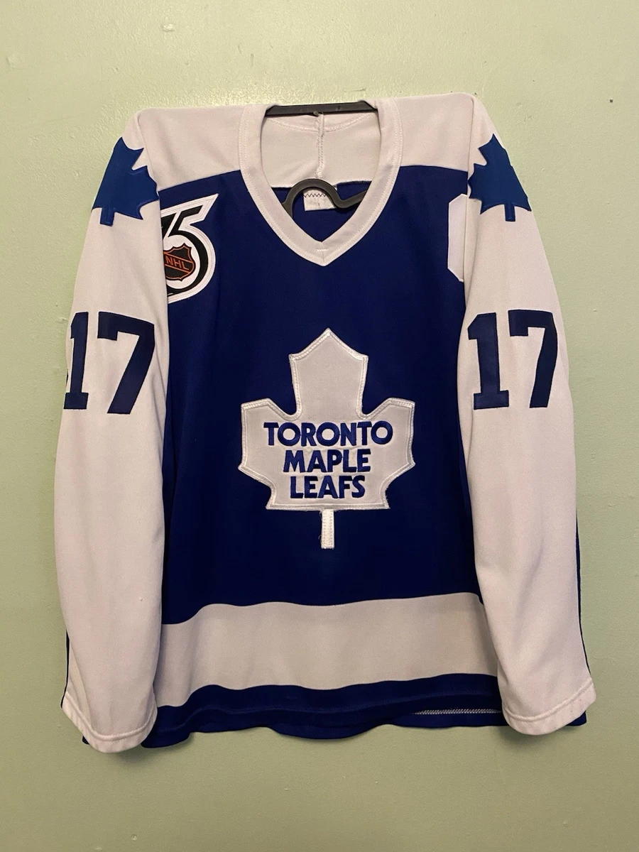 Maillot Vintage Toronto Maple Leafs CCM - Bleu, Taille M, Homme, LNH