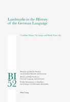 Nils Langer (U. A.) | Landmarks In The History Of The German Language | Buch