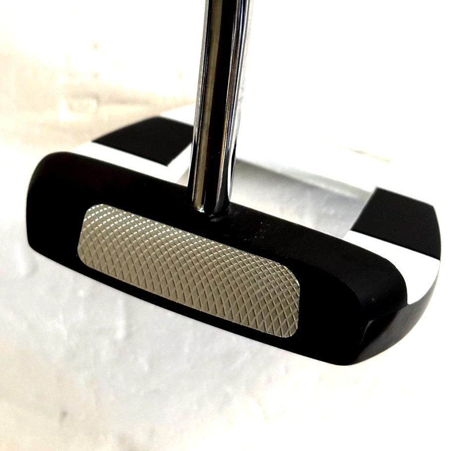 LEFTY! EGK STRIPES CENTER SHAFT LONG PUTTER,BROOM STICK TYPE, 44"-47", COVER - Image 3 of 4
